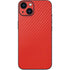 Red Carbon Fiber Specialty Material iPhone 13 Skin